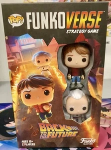 FUNKOVERSE~Juego De Estrategia~Back to the Future 100~Game~2 Pack~Brand NEW - Picture 1 of 4