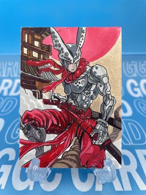 Shuguang Studio Dragon Ball Cell Artist Hand Drawn Auto Sketch Card 1/1 - Image 1 of 2
