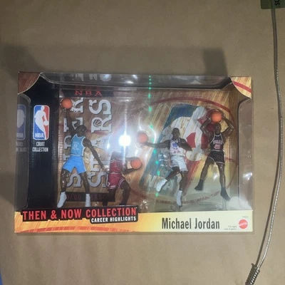 MATTEL Michael Jordan  “Then And Now” Collection Figures 1999 NBA Chicago Bulls - Image 1 of 4