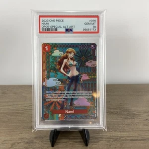 pezzo unico nami OP05 special art alt raro PSA 10 - Foto 1 di 5