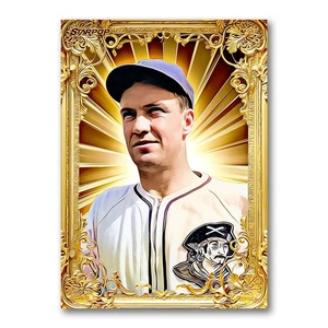 Tarjeta artística Arky Vaughan Golden Icon 01/20 Starpop firmada tarjeta coleccionable impresión corta - Imagen 1 de 2