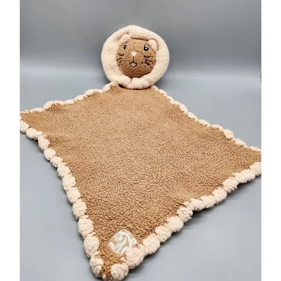 Manta de seguridad Kashwere Kreature Lion Lovey marrón tostado bebé gato 14" felpa difícil de encontrar Foto 1 de 4
