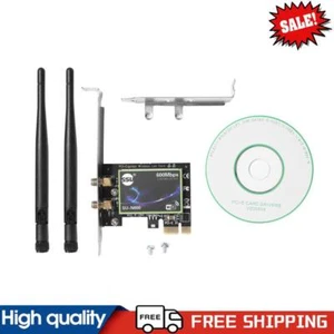 Carte réseau sans fil 2,4 G/5 GHz double bande PCI-E 1X Ethernet PCI Express Wi-Fi #g - Photo 1/9