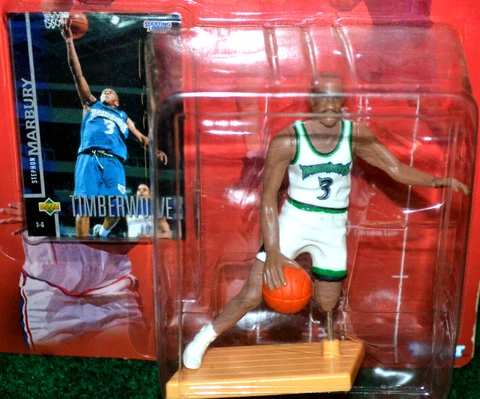 Minnesota Timberwolves Stephon Marbury 1998 NBA Starting Lineup Action Figure Cover