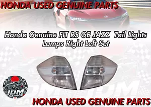 Honda Genuine FIT RS GE JAZZ Tail Lights Lamps Right Left Set - Picture 1 of 10