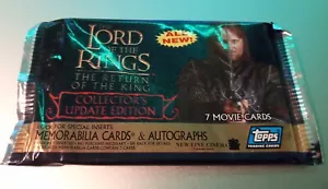 Lord of the Rings Return of the King Topps sealed trading card pack packet  - Picture 1 of 2