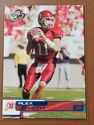 2005 Press Pass - Alex Smith #10 - Image 1 of 2