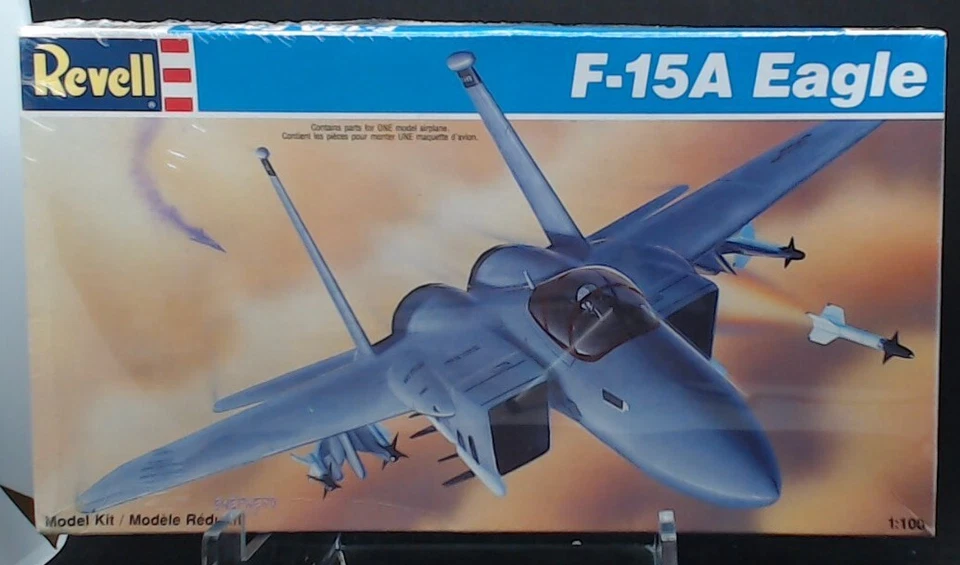 REVELL -F-15A EAGLE - 1:100 - 1989 VINTAGE - KIT#4067 - Image 1 of 1