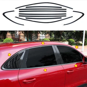 Kit de recorte para ventana de acero de fibra de carbono para Porsche Macan 2015-2023 - Imagen 1 de 8