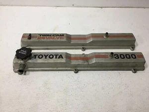 89 90 91 92 toyota cressida & supra NA valve cover covers set oem 3.0 3000 DOHC - Picture 1 of 4