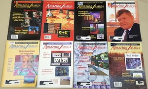(8) Amazing Computing Magazines ©1996 - Commodore Amiga 500 1000 2000 3000 4000 - Picture 1 of 8