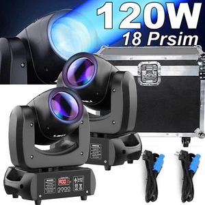 120W Moving Head LED Lights RGBW DMX Gobo Beam Stage Spot Lighting DJ Disco Show - Picture 1 of 15