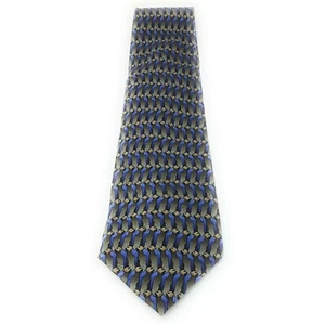 The Nature Conservancy  Men's 100% Imported Silk Neck Tie Savannah Hawk Design - Picture 1 of 2