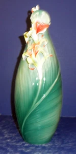 NIB - Franz FZ01730 Canna Lily Vase - Picture 1 of 5