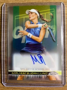 2024 Topps Chrome Mirjam Bjorklund Auto I #TCA-MBD - Picture 1 of 1