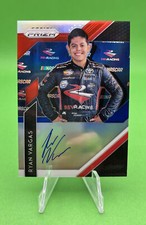 2019 Panini Prizm Driver Signatures Ryan Vargas #DS-RV Auto Silver