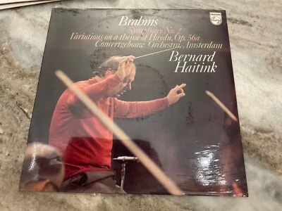 BERNARD HAITINK LP  BRAHMS SYMPHONY #2, HAYDN VARIATIONS Philips  SEALED  1975 - Image 1 of 2