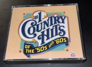 #1 COUNTRY HITS OF THE '50s AND '60s 4-CD Box Set 1992 Time-Life 74-Tracks GREAT - Picture 1 of 11