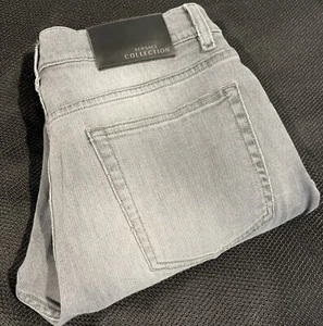 Versace Collection "Trend" Men's Gray Straight Leg Classic Jeans 33x29.5 - Picture 1 of 12