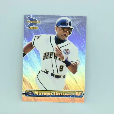 2000 Pacific Prism  #79 Marquis Grissom Milwaukee Brewers Baseball card - Image 1 of 2