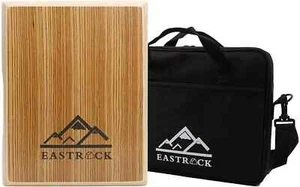 Travel Cajon Box Drum Flat Hand Drum Portable Wood Percussion Instrument with Ad - Picture 1 of 8