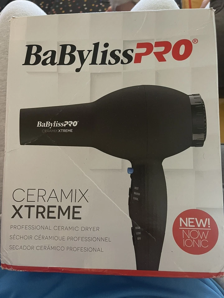 Secador de cabelo Ceramix Xtreme por BABYLISS PRO, preto - Imagem 1 de 1