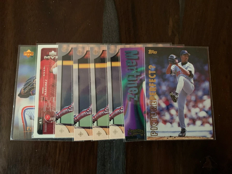 PEDRO MARTINEZ SINGLES Red Sox Expos HOF  - PICK ANY - UPDATED 07/11/24 - Image 1 of 1