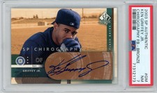 2003 Ken Griffey Jr. /100 UD SP Authentic Chirography Flashback Bronze PSA7
