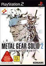 PlayStation2 -- Metal Gear Solid 2. sons of liberty -- F/S w/Tracking# Japan New