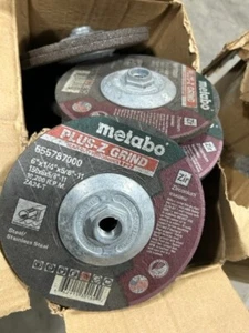 Lot 58- Metabo 655787000 6 x 1/4 x 5/8-11 ZA 24 T, For Steel /Stainless - Picture 1 of 1