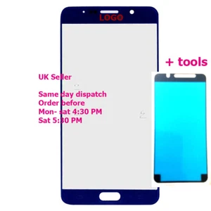 For Samsung Galaxy Note 5 N920 Touch Screen Outer Glass Blue & Adhesive Tools. - Picture 1 of 4