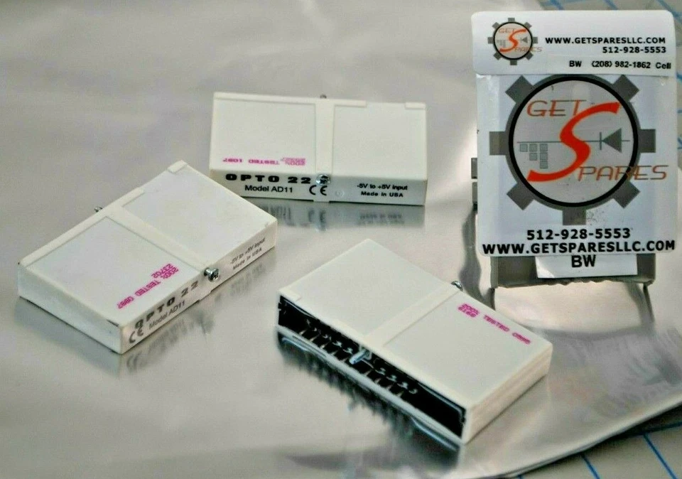 MODEL AD11 (SET OF 3) / INPUT MODULE, G1 SERIES, ANALOG / OPTO 22	 - Image 1 of 4