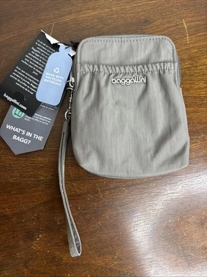 Bolso Bandolera Baggallini Para Mujer RFID Bryant Mini Bolsa Portobello Marrón Nuevo con Etiquetas Foto 1 de 4