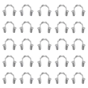 200 Pcs Wire Protector Guardian for Jewelry Making Thread Guards - Picture 1 of 11