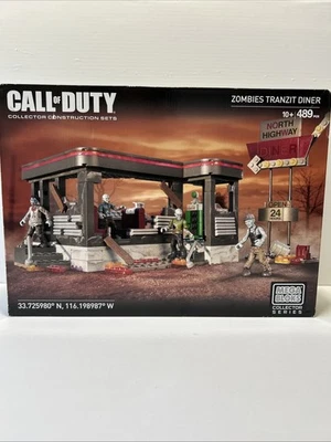 Call of Duty Mega Bloks Zombies TranZit Diner Set CNG84 Brand New Sealed - Image 1 of 4