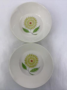 Vintage Set of 2 Mikasa Duplex by Ben Seibel Village 2505 Serving Dish Bowl - Bild 1 von 23