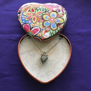 Collar Colgante Brighton Dorado CORAZÓN Amor Circonita cúbica Cerrado Nuevo en Caja - Imagen 1 de 8