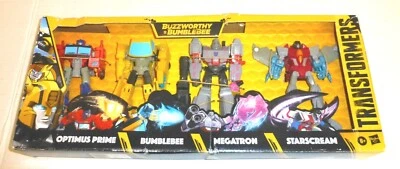 Transformers: Optimus Prime, Bumblebee, Megatron, Starscream Figure Set READ - Image 1 of 4