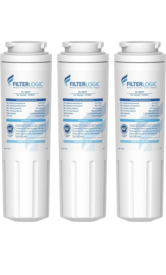 Filterlogic UKF8001 Replacement for EveryDrop Filter 4 - Image 1 of 4