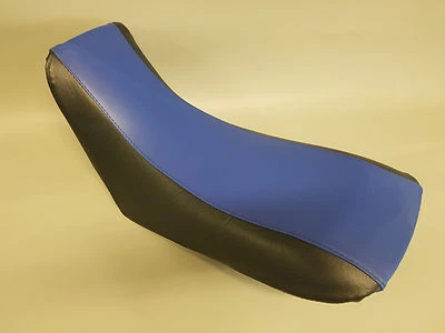 Polaris SCRAMBLER 50 Seat Cover  2-TONE BLUE & BLACK Staple On Marine Skin Foto 1 de 4