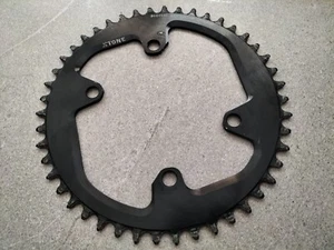 Stone Gravel GRX Chainring 46t 110bcd Excellent Condition For shimano GRX - Picture 1 of 5
