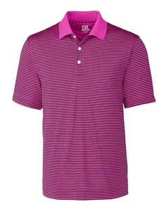Cutter & Buck MEN'S Big & Tall DryTec Trevor Stripe POLO SHIRT SZ: 4XLT 4XT NWT - Picture 1 of 3