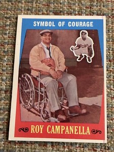 1959 Topps - High # #550 Roy Campanella Symbol Of Courage
