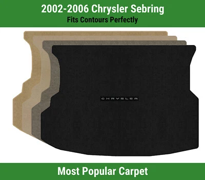 Tapete de porta-malas Lloyd Ultimat para 2002-2006 Chrysler Sebring com logotipo Chrysler 1 - Imagem 1 de 4