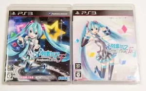 Hatsune MIKU Project DIVA F/F2nd - Lot of 2 - PS 3 Playstation 3 - JAPAN import - Picture 1 of 4