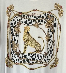 Camiseta Chicos Leopard Ultimate Talla 3 Blanca XL Pullover Top Mangas Largas Elástica - Imagen 1 de 4