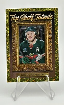 2024-25 Topps NHL Sticker- Kirill Kaprizov #699 Gold 1/1 - Image 1 of 3