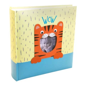 Kusso Tiger Cub Children's Animal Photo Album 200 Photos 6x4 / 10x15cm - Picture 1 of 5