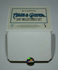 2007 ETOPPS ALLEN & GINTER'S 2007 MILESTONES SET 12 CARDS NUMBERED 051/999