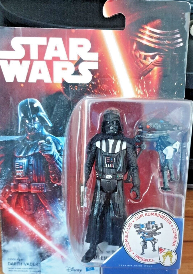 Star Wars The Force Awakens Darth Vader Empire Strikes Back Figure 2015 HASBRO - Image 1 of 1